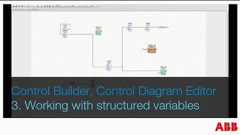 Compact Control Builder - Control Diagram Editor - Part 3. Working with structured variables