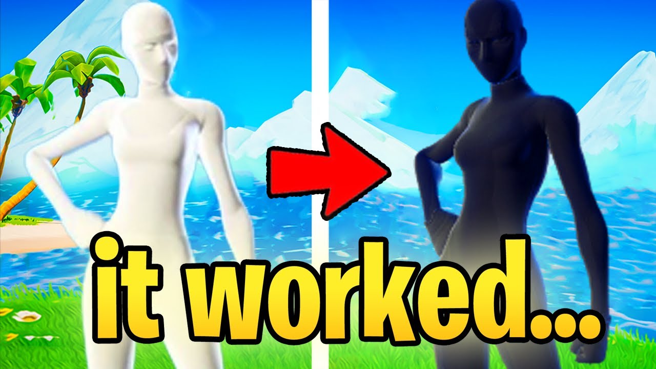 How To Get All White And All Black Superhero Skin In Fortnite Chapter 4
