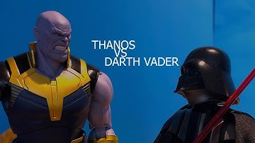 "THANOS VS DARTH VADER" (A Star Wars And Marvel Stop Motion)