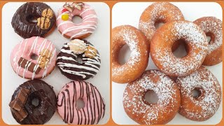 أطيب دونات مقلي وبالفرن هش وخفيف مع أسرار نجاحها من أول مرة 100% روووعة Donuts?
