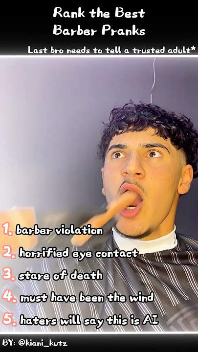 Best Barber Pranks 🫦