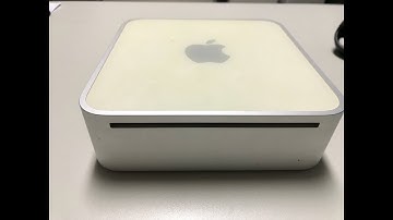 Mac Mini G4 booting MacOS, MorphOS and AmigaOS