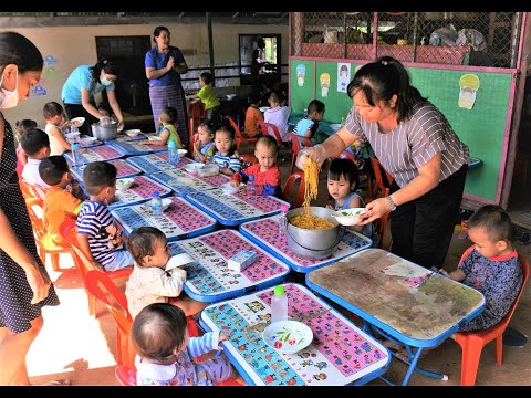 CMIRC Sponsors Koung Jor Nursery School Lunch Program in Piang Luang