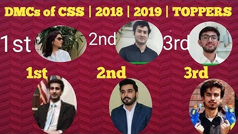 CSS Toppers 2018 & 2019 || Comparison of Marks Sheets || CSS Toppers 2018& CSS Toppers 2019 |Rasheed