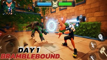 BRAMBLEBOUND Mobile Game Ios & Android😱// BRAMBLEBOUND Gameplay🎮// Day 1