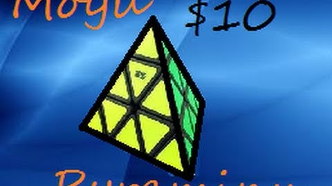 Moyu Pyraminx Unboxing