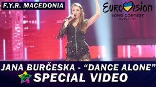 Jana Burčeska - "Dance Alone" - Special Multicam video - Eurovision 2017 (F.Y.R. Macedonia)