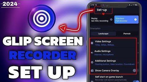 GLIP SCREEN RECORDER KAISE USE KARE // GLIP SCREEN RECORD SETTINGS 2024 #GLIP #SETTING