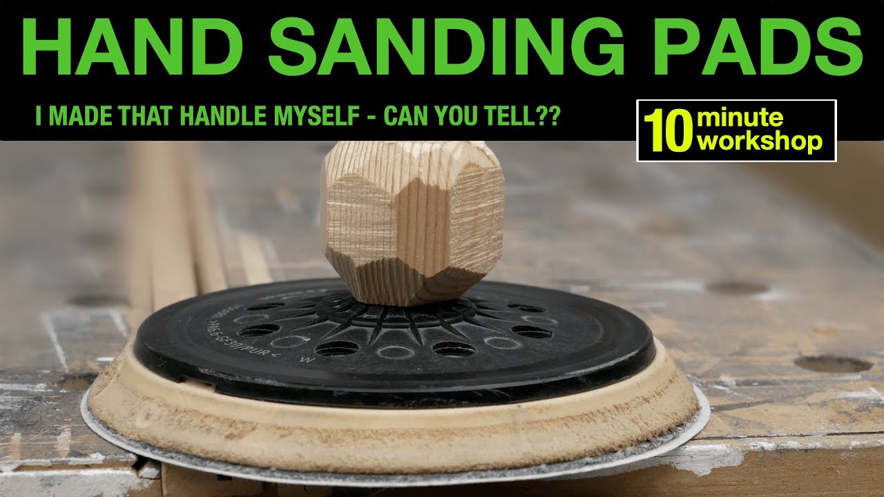 Yoga Mat Sanding Pad - Woodworking, Blog, Videos, Plans