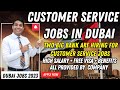 Bank Customer Services Jobs In Dubai