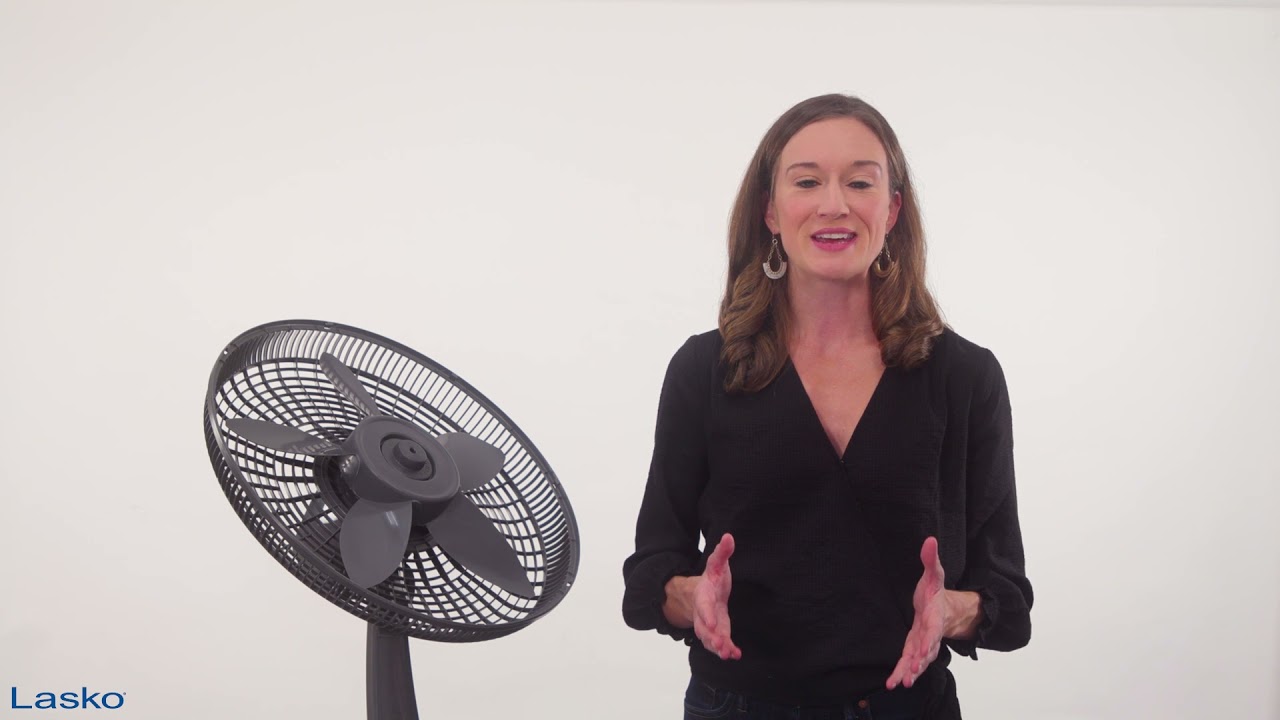 Lasko Pedestal Fan Head Assembly - YouTube