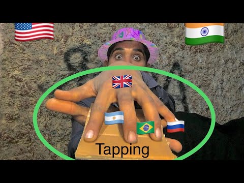 ASMR Fast and aggressive tapping and  Scratching 10 minutes trigger 🇮🇳🇮🇳🇮🇳