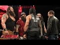 Die Wyatt Family bei “Miz TV” Raw – 14. September 2015