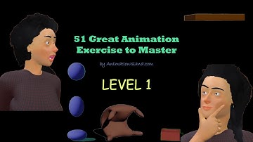CG Singh : 51 Great Animation Exercise To Master | Level 1 | Animatorisland | Blender 2.83