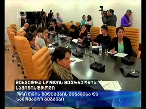 შეხვედრა სოფლის მეურ