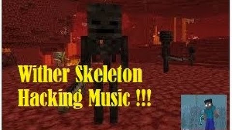 |WITHER SKELETON HACKING|  |X Files Theme| Music For Videos !1