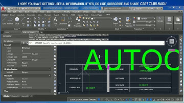77 (MODIFY TOOL) (-ATTEDIT) ATTRIBUTE EDIT COMMAND AUTOCAD, WORKING WITH  -ATTEDIT COMMAND