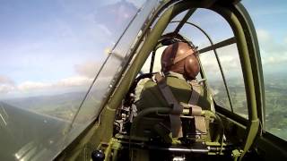 On board a P-40 Kittyhawk using the Replay XD Camera