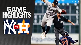 Yankees vs. Astros Game Highlights (3\/31\/24) | MLB Highlights