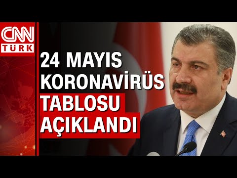 24 Mayıs koronavirüs tablosu ve vaka sayısı Sağlık Bakanlığı tarafından açıklandı!