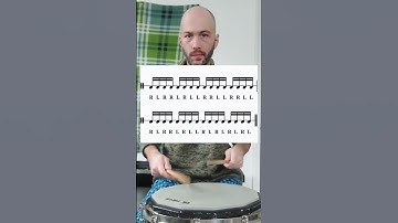 Drum Rudiments! Paradiddle Double Single Stroke Roll Exercise!
