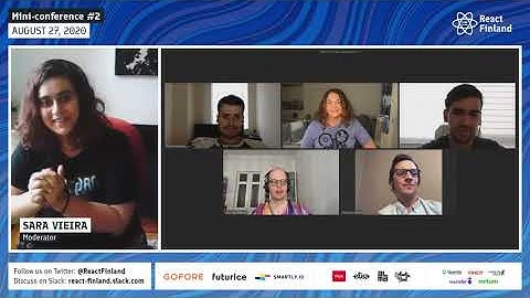 React Finland Mini-conf #2 - Panel discussion about state management