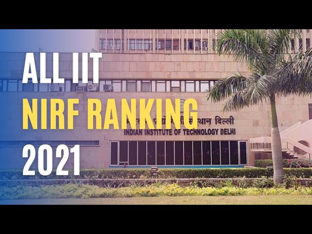 IIT Bombay in NIRF Rankings 2021  Indian Institute of Technology