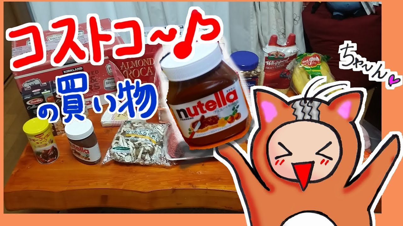 【コストコの買い物】8月に何となく鶏一羽買っちゃいました!一押しはヌテラです♪♪ 1