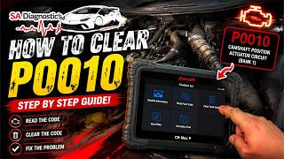 P0010 Explained & Cleared — iCarsoft CR MAX P Quick Guide