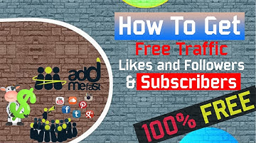 How To Use AddMeFast To Get Free Traffic, Likes & Followers And Earn Money With Your Points