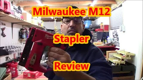 Review & Demo: Milwaukee M12 3/8" Crown Stapler | Standard Utility Stapler for T50 Staples | 2447-20