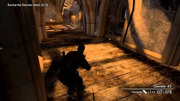 Sniper Elite V2 - Hardest Difficulty Playthrough without commentary - Mission 6 - Part 2