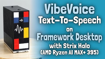 VibeVoice (Speech Generation/Voice Cloning) on Framework Desktop with Strix Halo (AMD AI Ryzen MAX+)