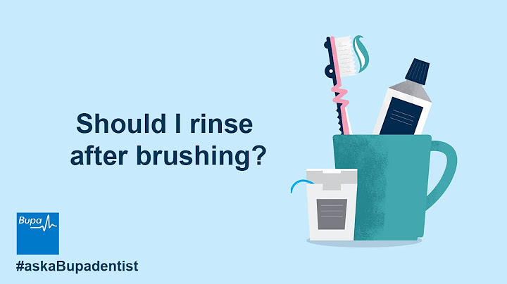 Should you rinse your mouth after whitening strips