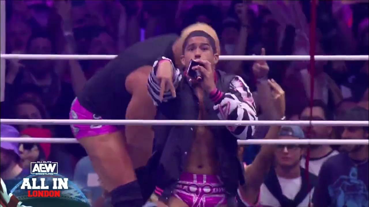 The Acclaimed Entrance AEW ALL IN 8/27/23 YouTube