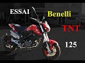 Essai Benelli TNT 125 // Trop fun!!!!