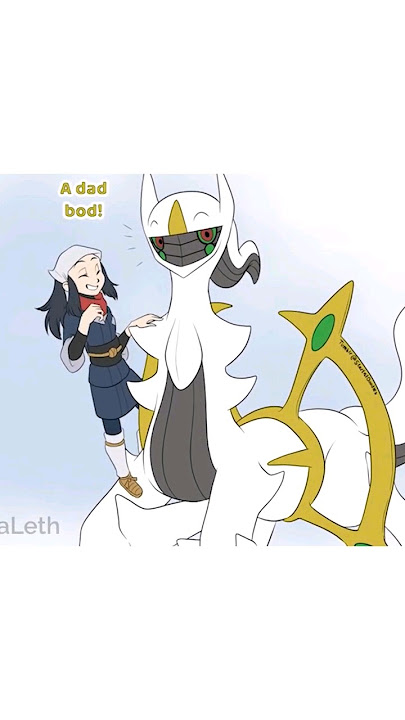 Arceus is the biggest Dad #pokemon