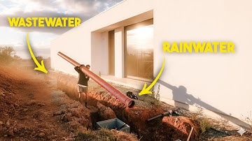Amazing Waste Water & Rainwater System | Building Off Grid House