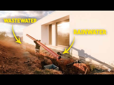 Amazing Waste Water Rainwater System Building Off Grid House