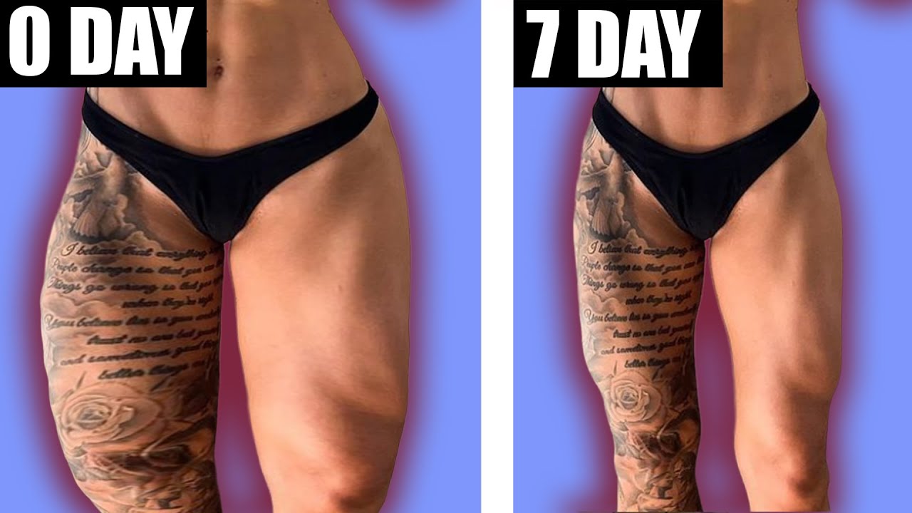 Toned & Slim Thighs in 7 DAYS The PERFECT Leg Workout YouTube