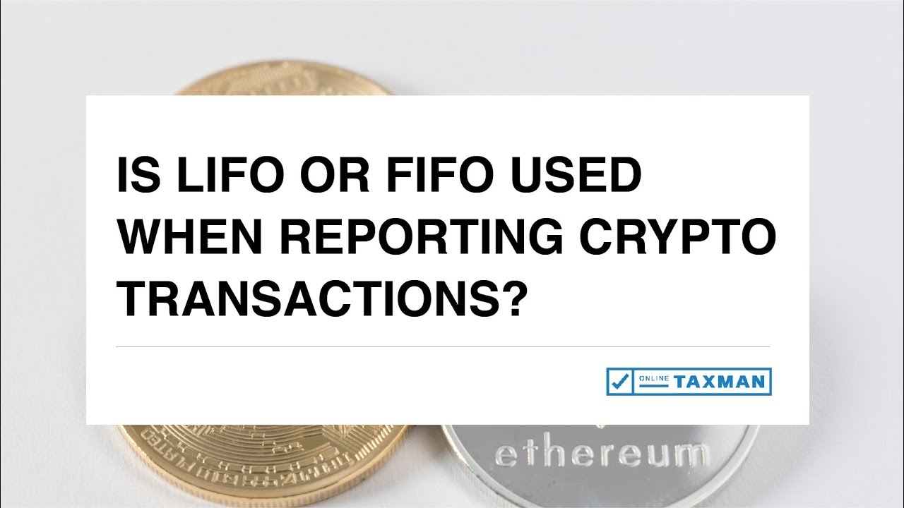 crypto taxes fifo vs lifo