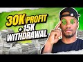 POCKET OPTION 30K PROFIT + 15K WITHDRAWAL | JEREMY CASH