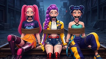 Mission: Rescue Huntrix From Sasaeng Of Saja Boys | KPOP Demon Hunters | Music Video