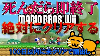 きちーｗ顔出し確定しそうｗ 死んだら即終了Wiiマリオブラザーズ　８７日目　2025/08/19