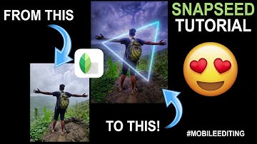 Snapseed Blue Neon Effect Editing Tricks | Best Photo Effect | New Snapseed Photo Editing | 2020