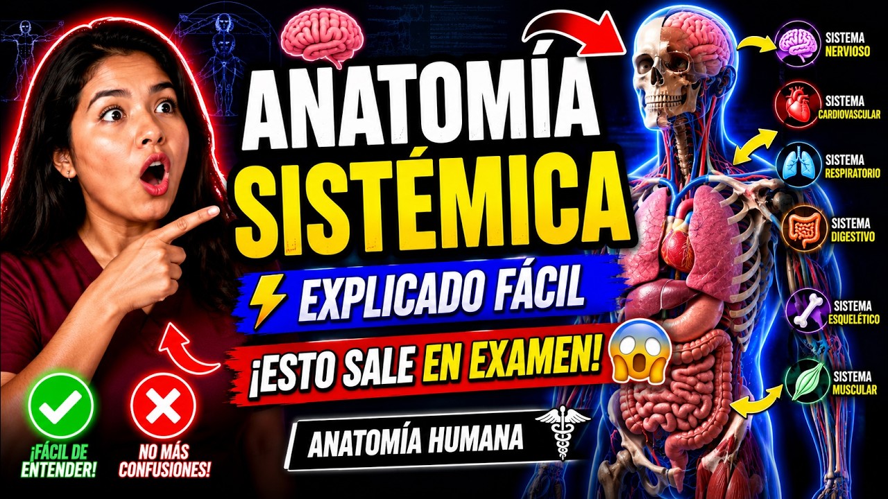 SORPRENDENTE!!!! COMO ES LA ANATOMÍA SISTÉMICA - YouTube