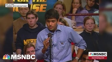 Vivek Ramaswamy seen in 2003 footage questioning Rev. Sharpton