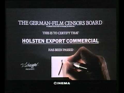 Holsten Export X Certificate