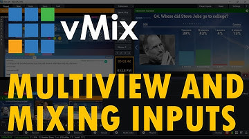 The Unofficial Guide to vMix - #3: Multiview and Mixing Inputs