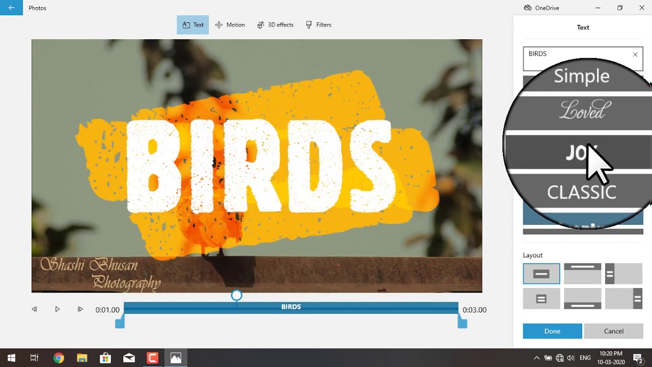 How to create picture slideshow video in windows 10 easily ? YouTube